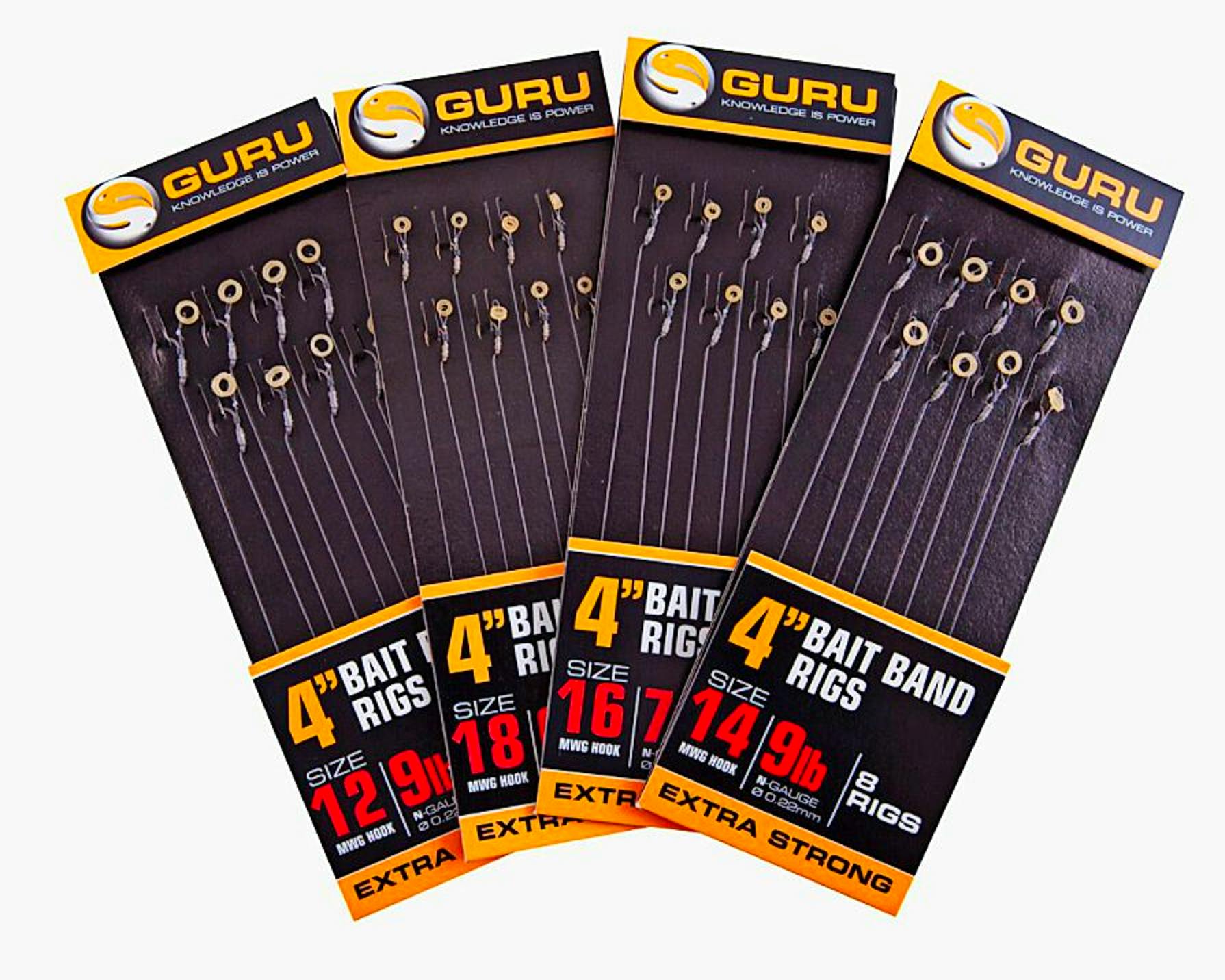 Guru F1 Maggot Ready Rigs - Pre-Tied Match Fishing Hooks (Full Range Available)